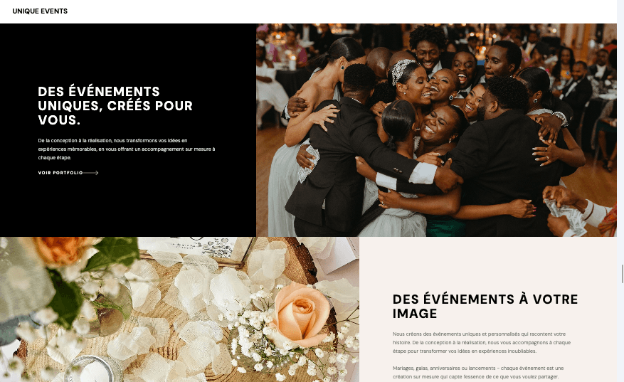 Unique Design Events