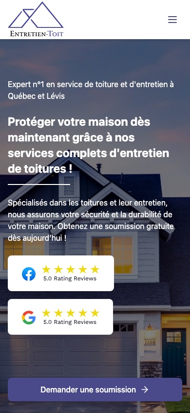 Entretien Toit